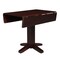 International Concepts Round 36 in Square Dual Drop Leaf Dining Table, Rich Mocha, 36 W, 36 L, 30 in H, Wood, Rich Mocha T15-36SDP - alternate 5